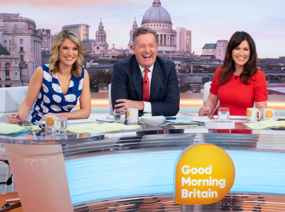 Many of the 'GMB' team have appeared on other shows in cameos as themselves. (ITV)