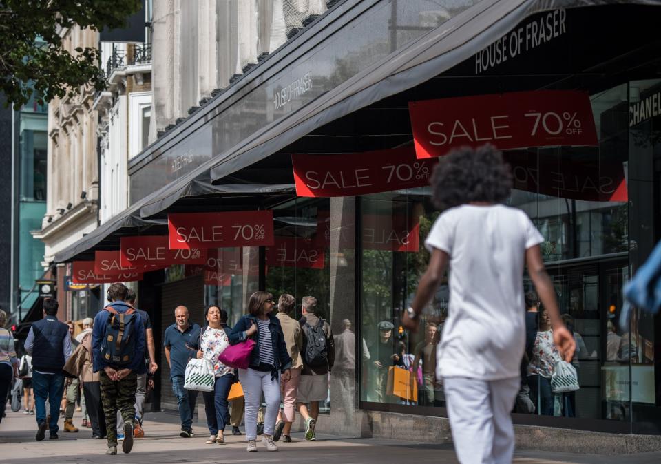 The 169-year-old department store chain was gobbled up by Ashley for £90 million: Getty Images