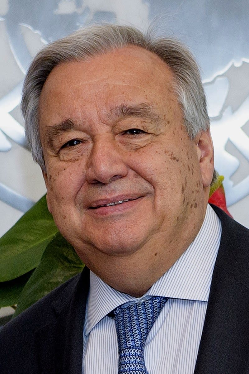 聯合國秘書長古特雷斯（Antonio Guterres）。   圖：Cancillería Argentina／版權規定：CC BY 2.0