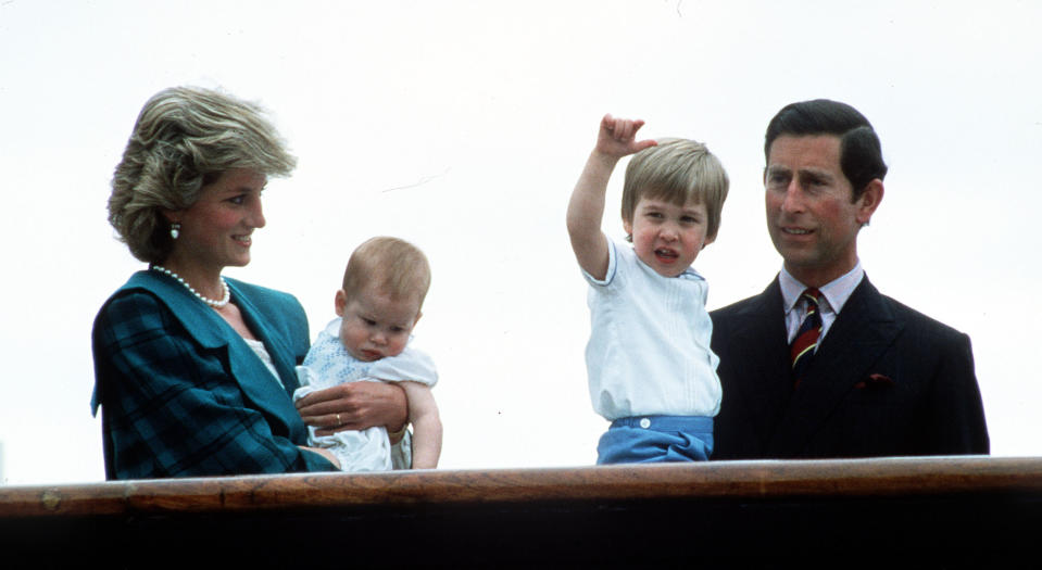 Princess Diana didn’t like Prince Charles’ baby name suggestions [Photo: PA]