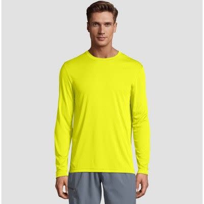 Hanes Men's Long Sleeve CoolDRI Performance T-Shirt