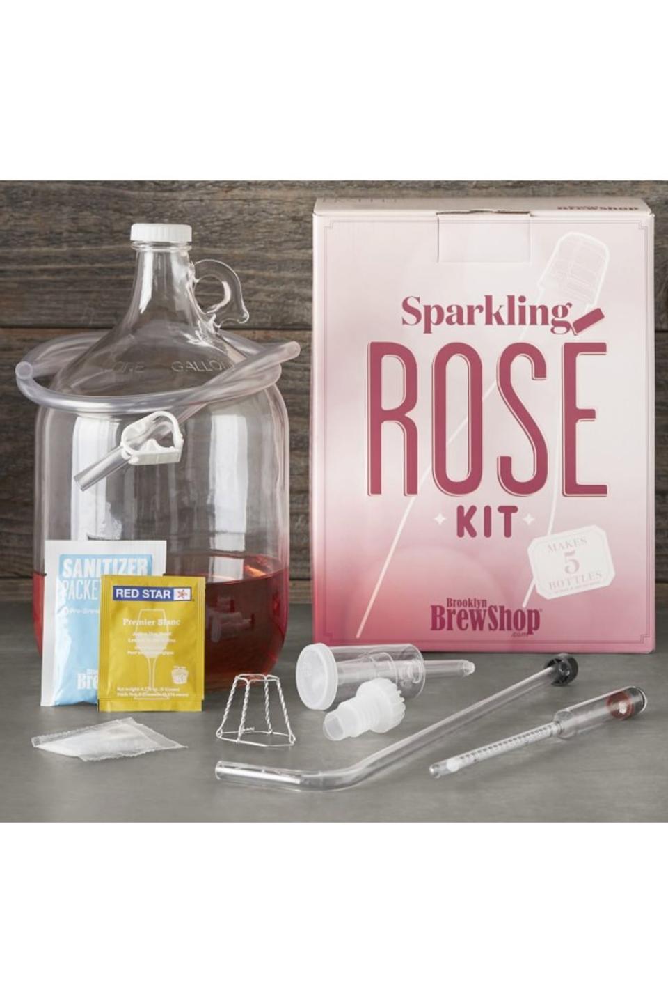 Sparkling Rose Wine Kit