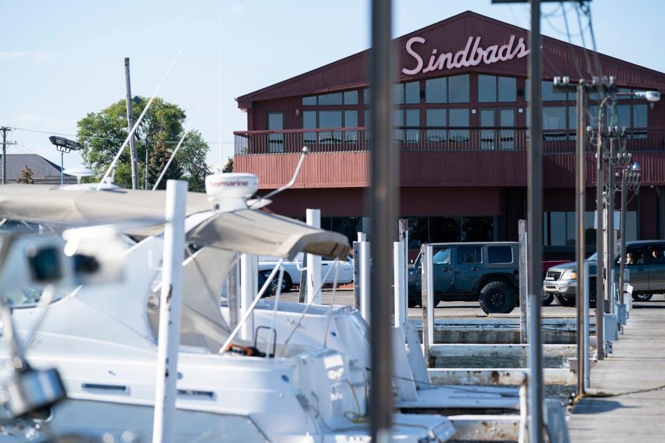 Sindbad's Restaurant and Marina, 100 St Clair St. in Detroit.