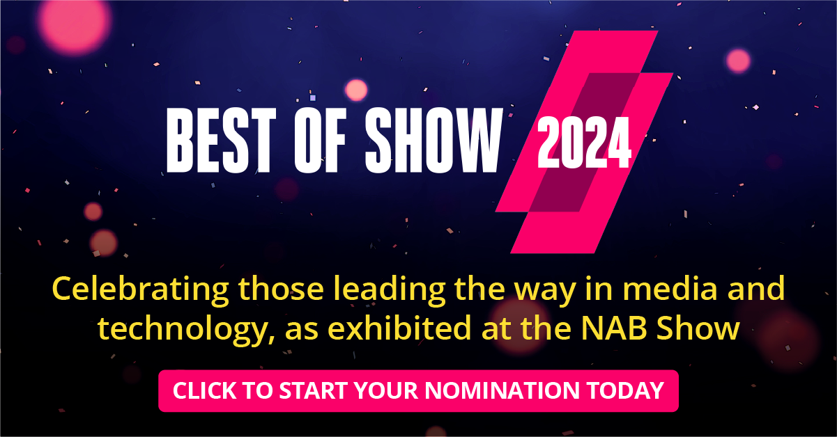  Logo for Future's  Best of Show Awards 2024 at NAB Show. 