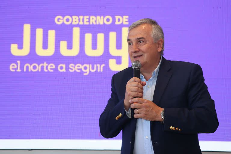 El gobernador de Jujuy, Gerardo Morales