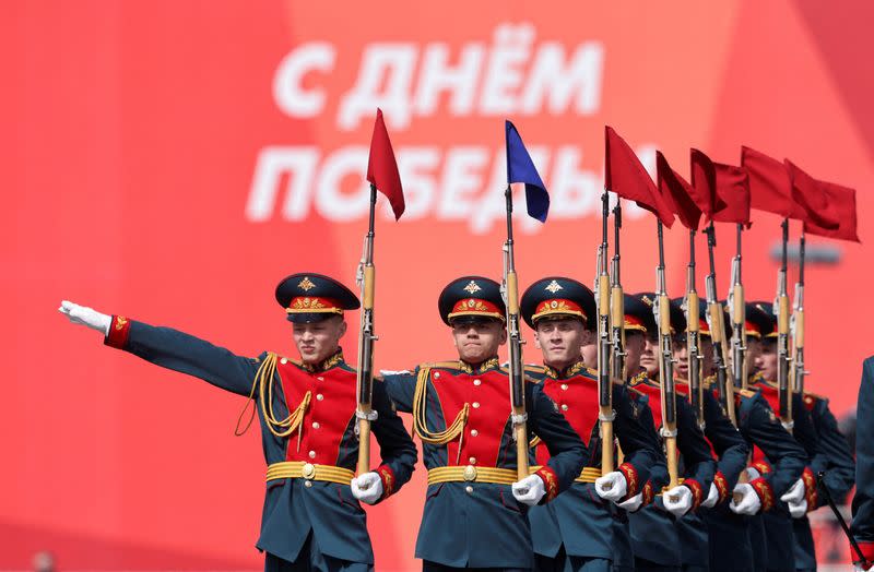 FILE PHOTO: Rehearsal for Victory Day Parade in Moscow