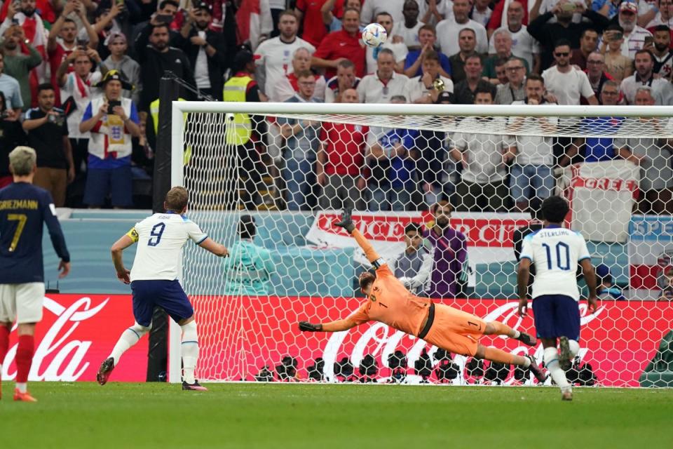 Kane missed from the penalty spot late in the game (PA)