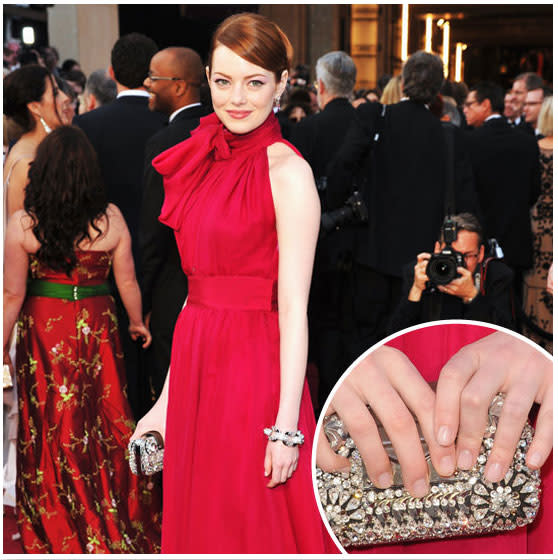 Emma Stone: Her Oscars Nails