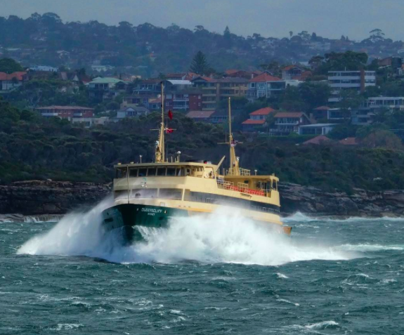 The ferry is popular with commuters (Picture: Haig Gilchrist/Instagram)