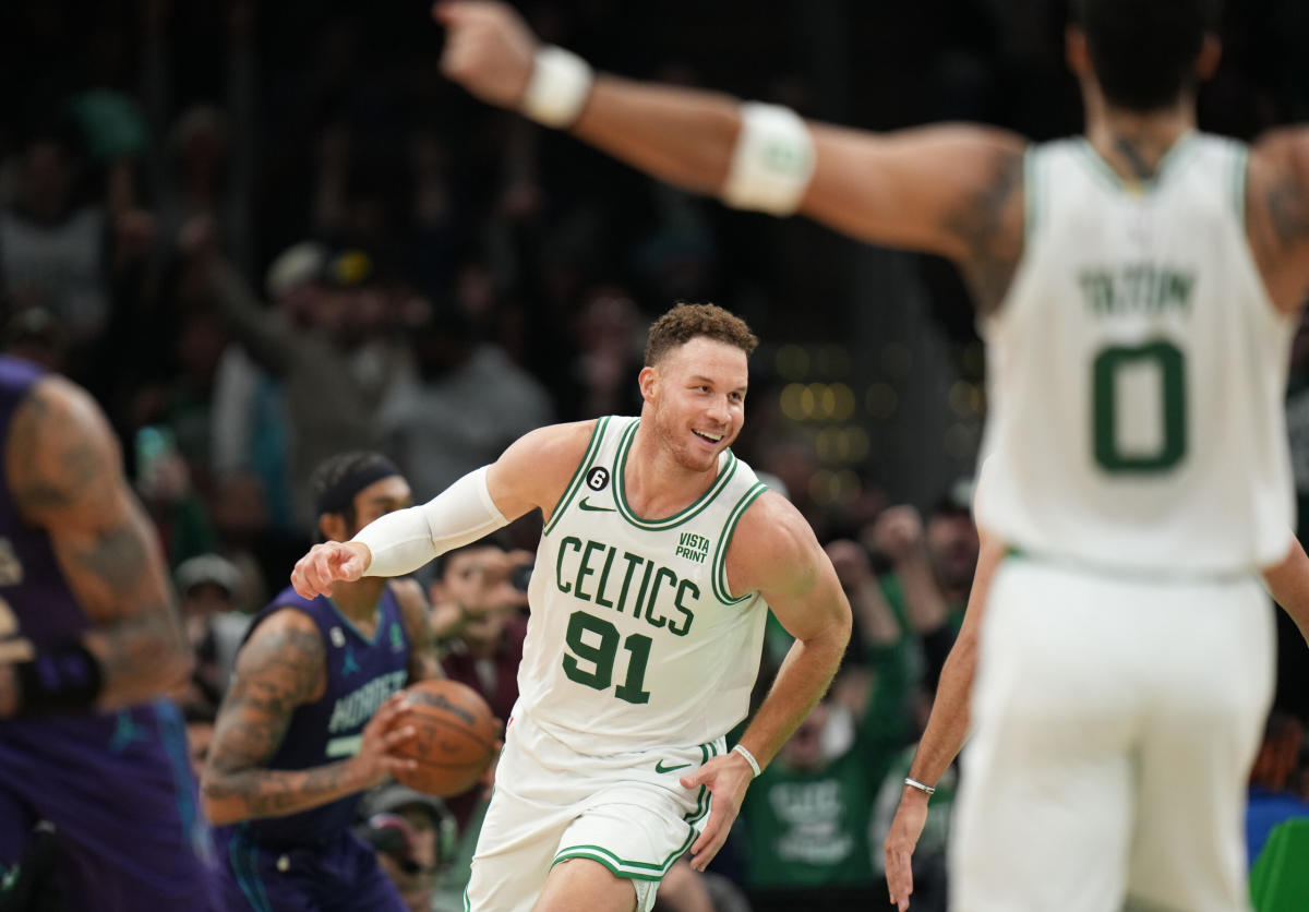Once a front-line NBA starter, Blake Griffin relishing his role as an  agitator in reserve with the Celtics - The Boston Globe