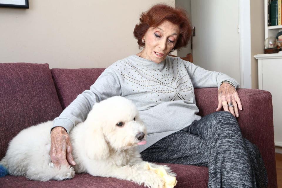 Hilda Bernard, feliz, de llegar a los 100 años