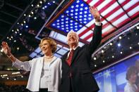 <p>Beyond their post-presidency work as a human rights and public health ambassadors, Rosalynn and Jimmy have attended the Democratic National Convention in years past. Here, they stepped out at the 2004 event, which saw Sen. John Kerry secure his party's nomination for president.</p>