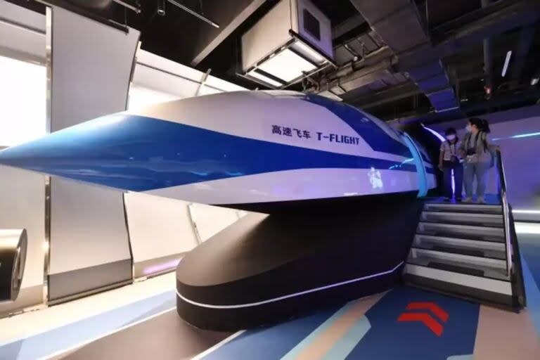 Así es el tren hipersónico que planea poner en funcionamiento China