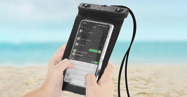 D'Adriano - 📱 FUNDA ACUÁTICA PARA CELULAR 💦 PROTEGE TU EQUIPO Evita  malograr tu smartphone con este increíble producto. Totalmente impermeable,  ideal para el campo, la playa o piscina, colócatelo en el