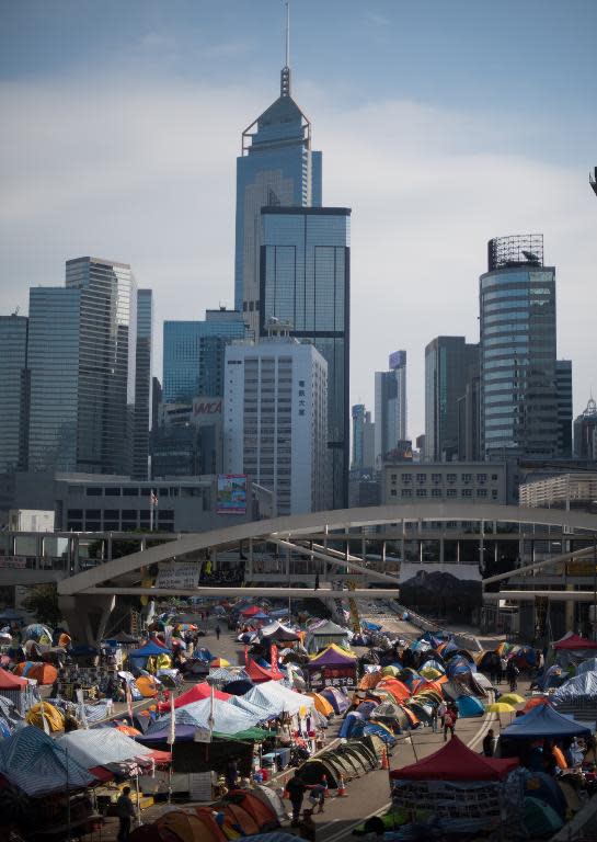 More than two months of pro-democracy demonstrations followed Beijing's announcement that candidates for election as Hong Kong's leader in 2017 would first have to be vetted by a pro-Beijing committee