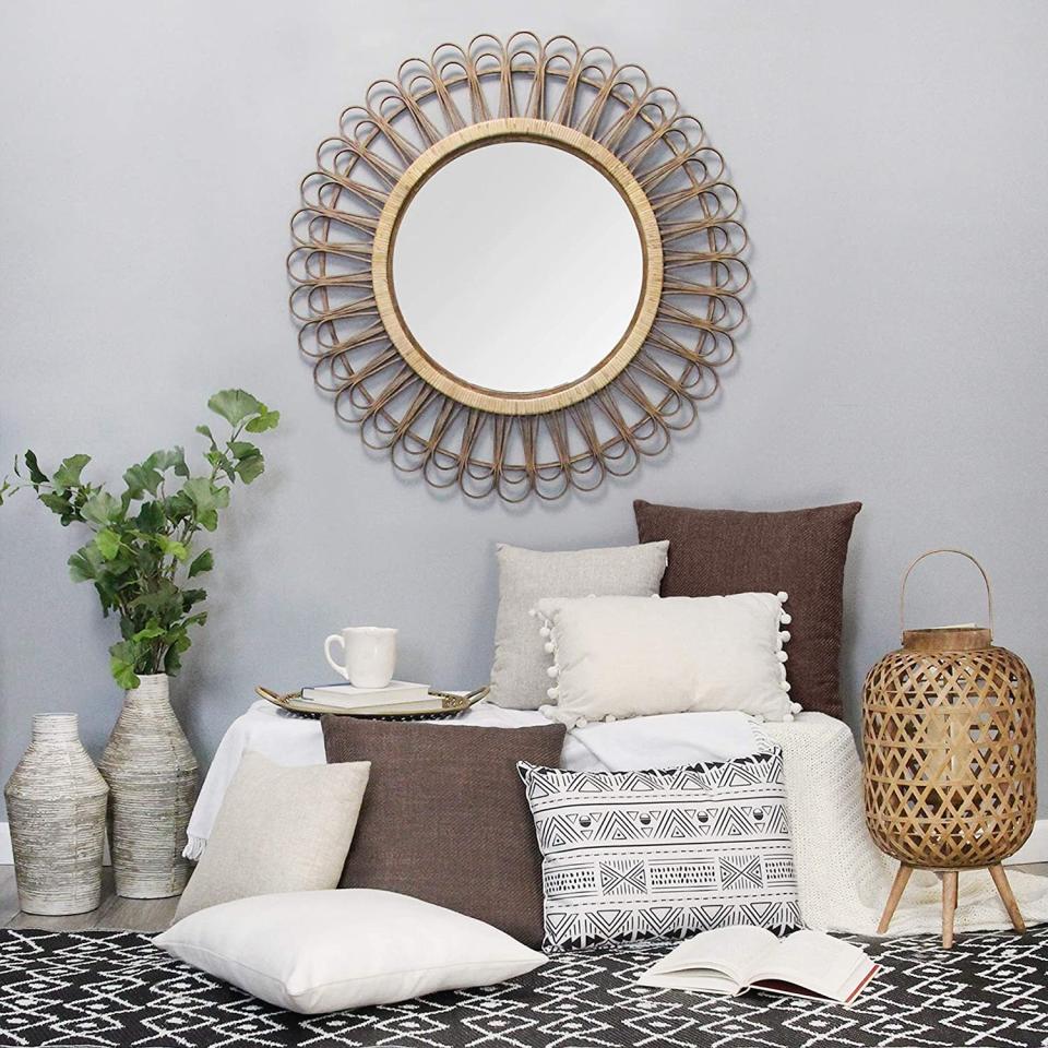 Amazon Rattan Mirror