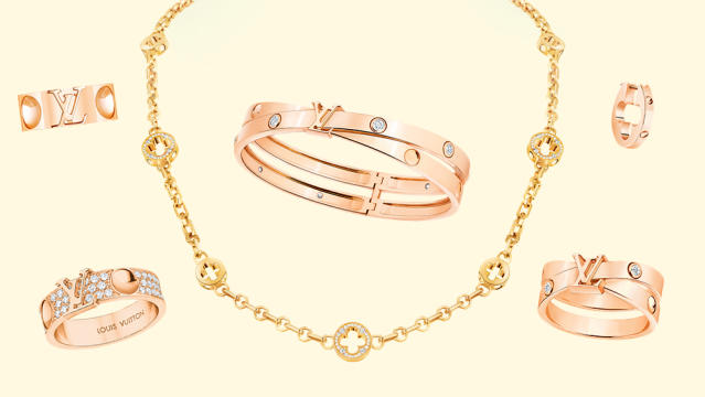Louis Vuitton Empreinte Chain Bracelet