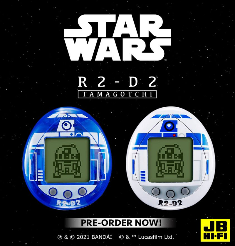 Tamagotchi's two R2-D2 editions available in November. ― Picture via Facebook/JB.Hi.Fi.NZ.Official