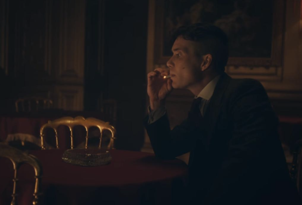 23) Tommy Shelby is never seen eating.