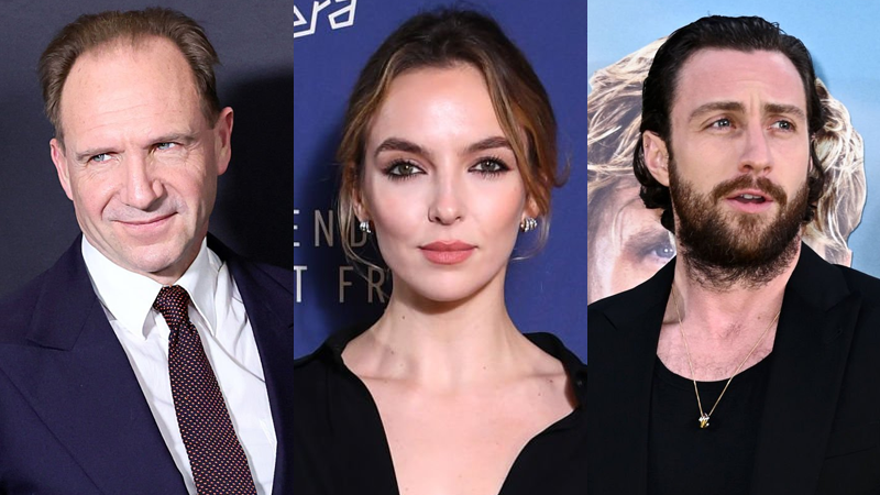 Ralph Fiennes, Jodie Comer and Aaron Taylor-Johnson will star in 28 Years Later. - Photo: Theo Wargo, Joe Maher, Gareth Cattermole (Getty Images)