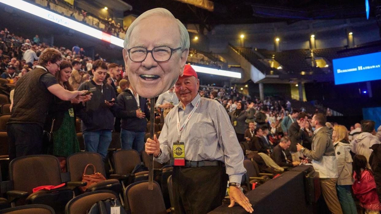 Warren Buffett Cutout Sign