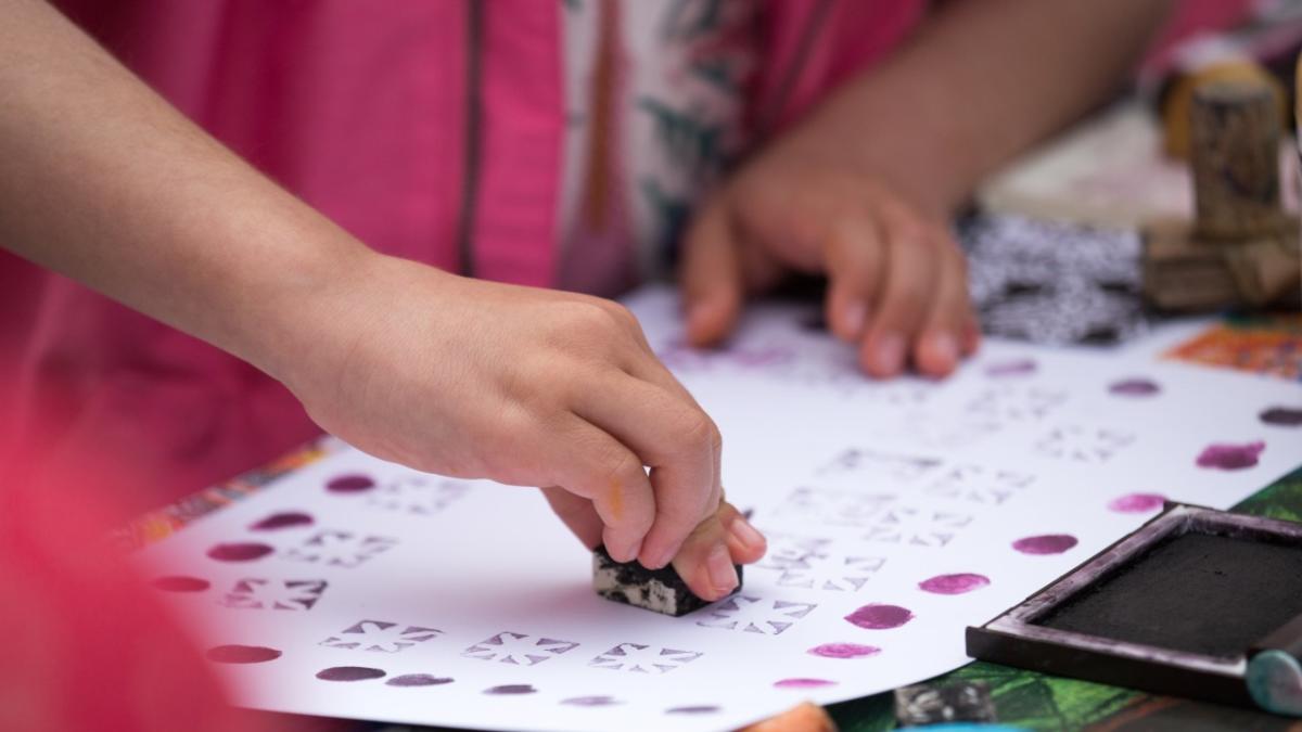 Washable Ink Pads for Kids That Make Finger-Painting Less Messy