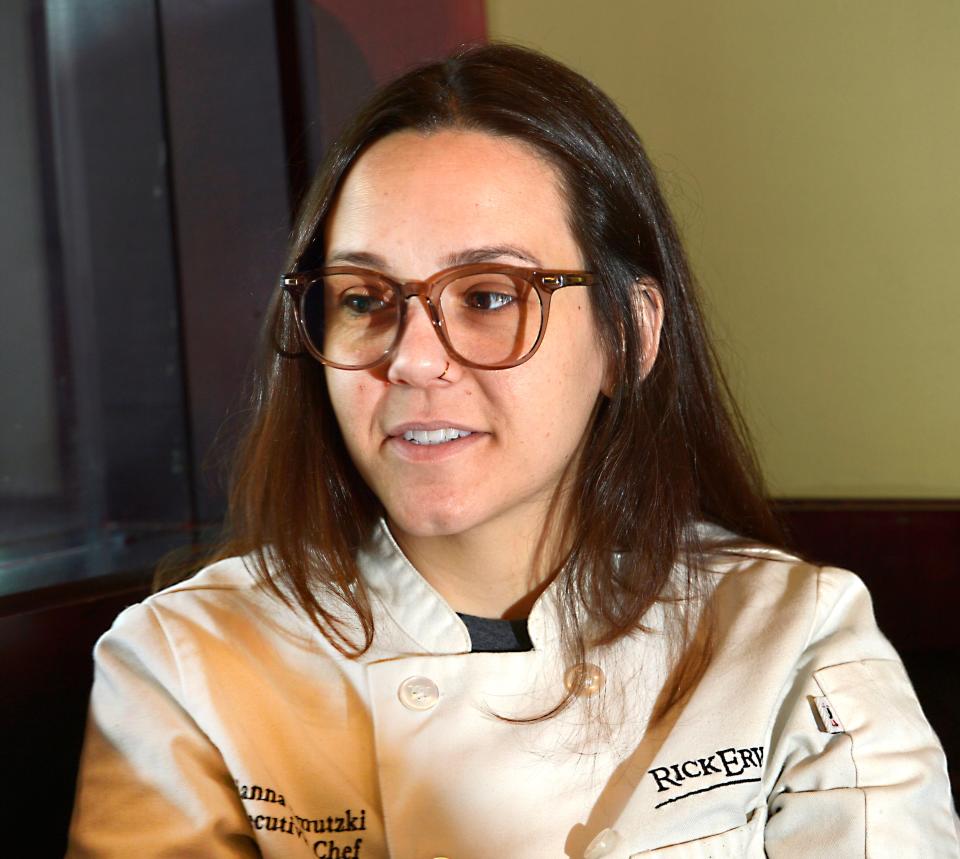 Gianna Smutzki Executive Chef at Rick Erwin's West End Grille restaurant group.