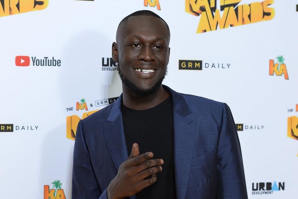 Stormzy at the Roundhouse in 2017 (Getty Images)