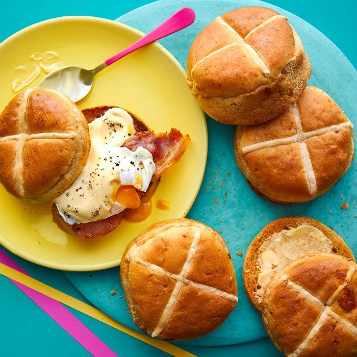 waitrose savoury hot cross buns