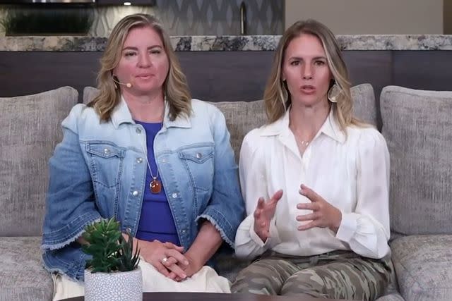 <p>MOMS OF TRUTH/ INSTAGRAM</p> Jodi Hildebrand, left, and Ruby Franke