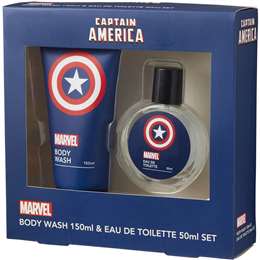 Marvel Captain America Body Wash150ml & Eau De Toilette, $7.50 (originally $15) 