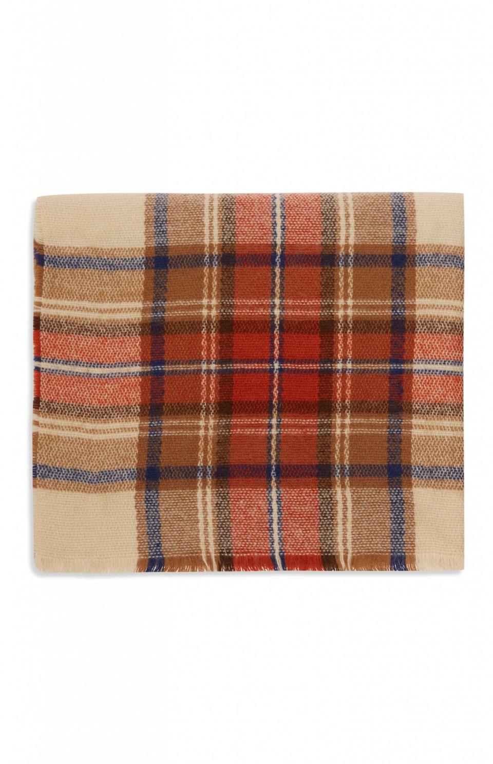 <p>Tartan is back with a vengeance. Impress your style-conscious friends with this woolly scarf. <i>Primark, £4</i> </p>