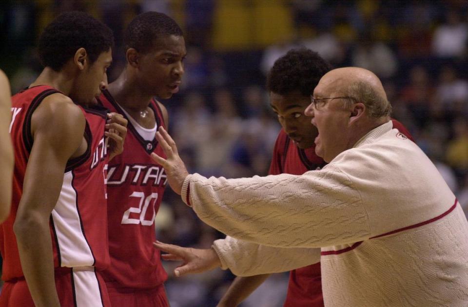 Utah head coach Rick Majerus faced off against Kentucky five times in the NCAA Tournament while leading the Utes, including a loss to the Cats in the 1998 national title game.