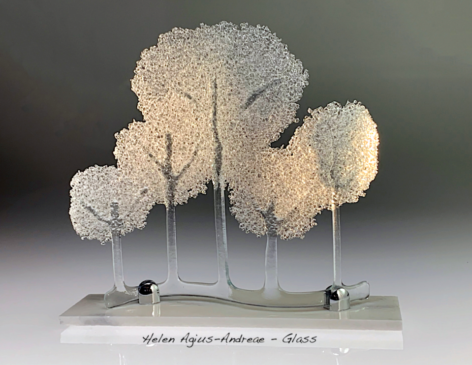 Glass work from Helen Agius-Andrae will be at the Grosse Pointe Art Fair.