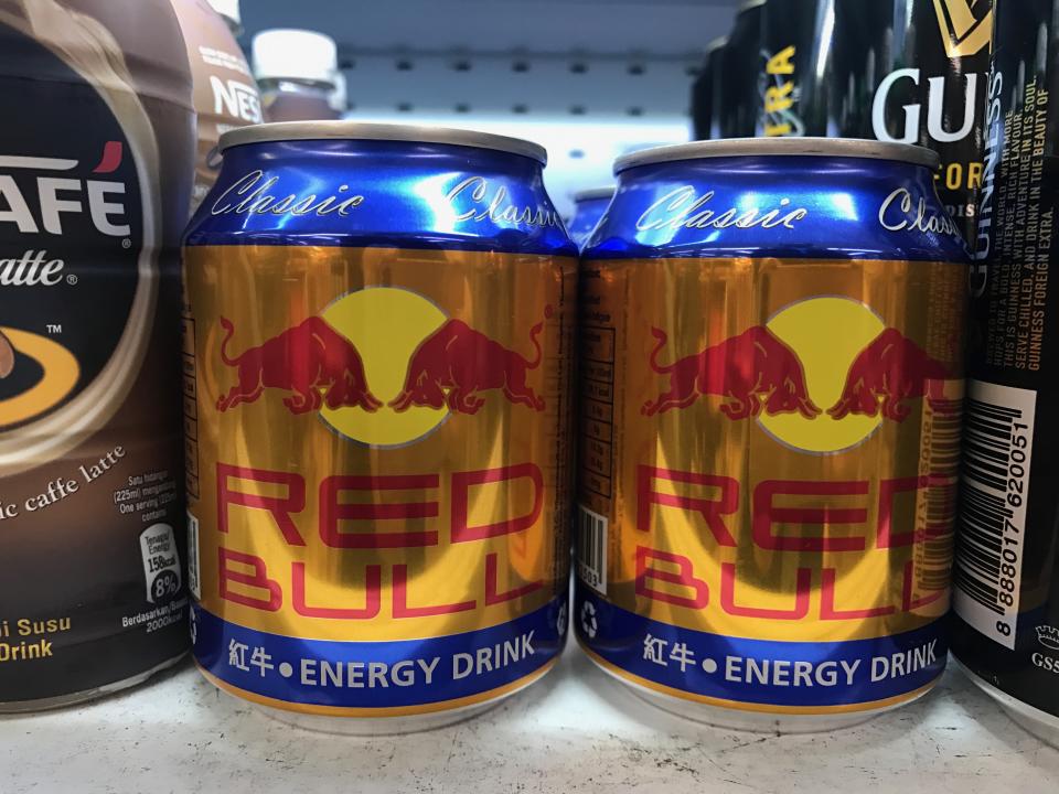 Red Bull (classic) sold at a supermarket in Singapore (Photo:Yahoo Lifestyle Singapore)