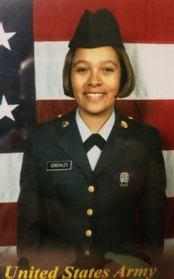 An undated photo of Pfc. Amanda Gonzales, who was found murdered on Nov. 5, 2001, on a U.S. Army base in Hanau, Germany.    / Credit: FBI