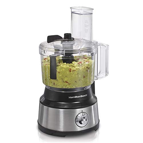 Hamilton Beach Food Processor & Vegetable Chopper for Slicing, Shredding, Mincing, and Puree, 1…