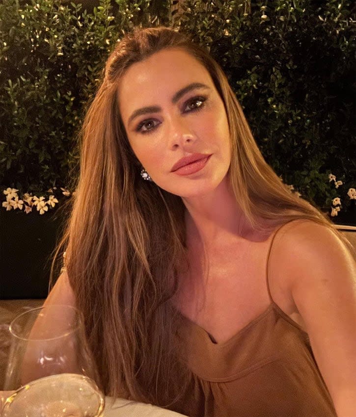 Sofia Vergara de vacaciones en Italia