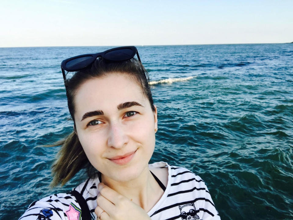 <span>Journalism student Anastasia Kovalchuk and her boyfriend both 21, died in the flat. Photo: </span>Australscope