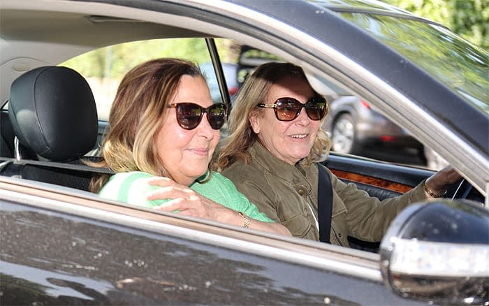 Celia y Amalia, hermanas de Ana Obregón