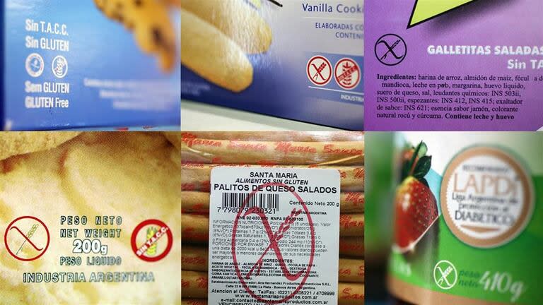 Los logos que identifican los productos libres de gluten