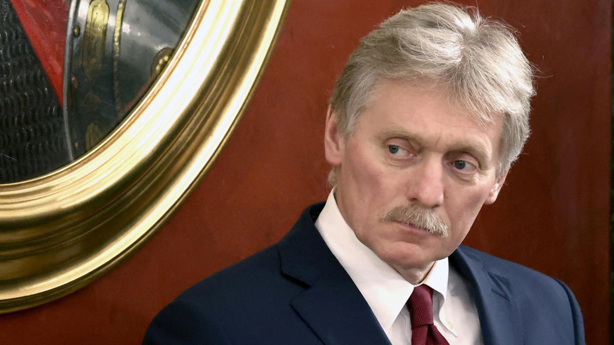 Kremlin spokesman Dmitry Peskov.