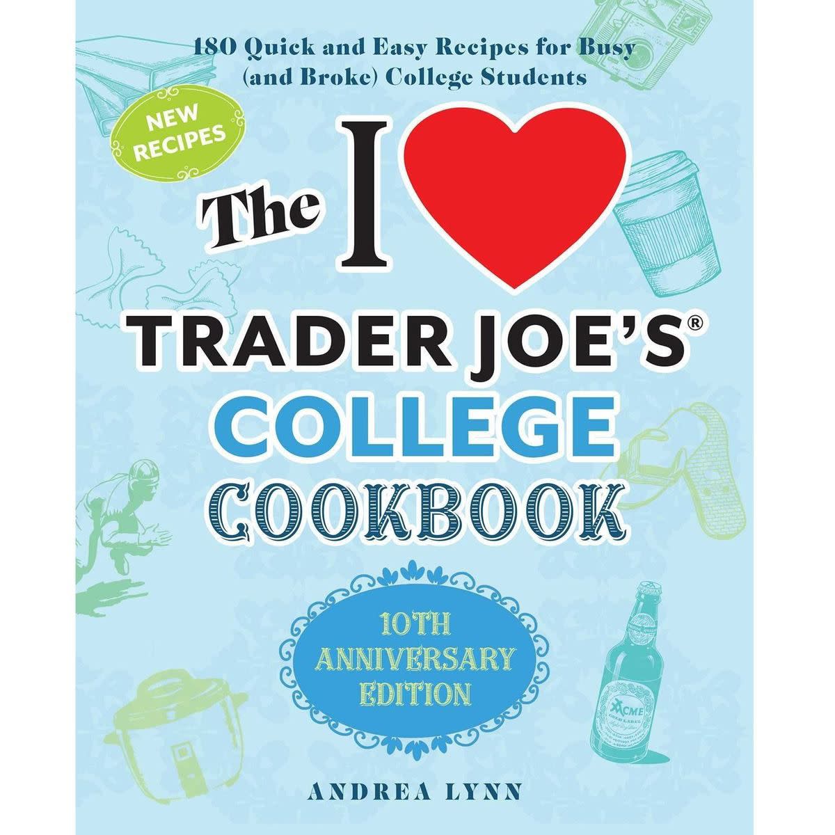 'The I Love Trader Joe's College Cookbook' cover