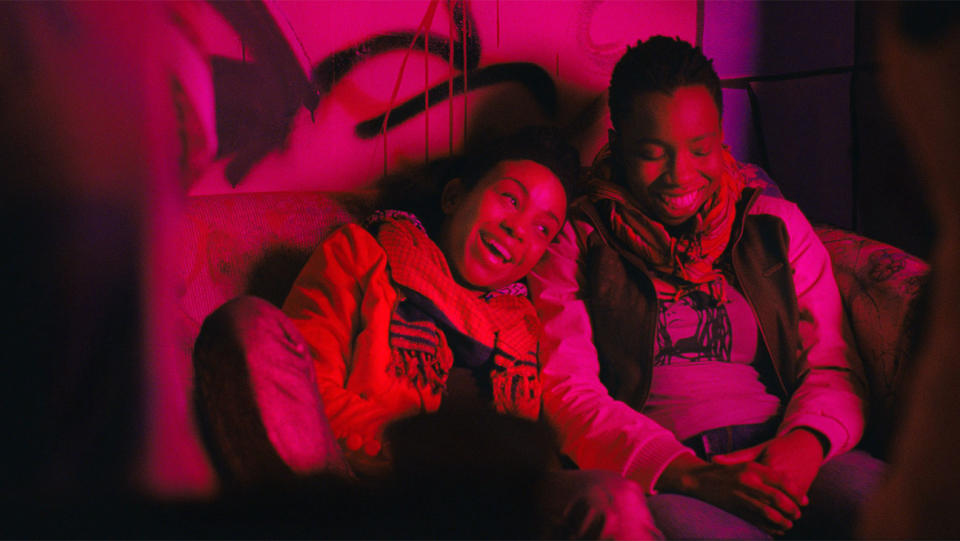 Aasha Davis and Adepero Oduye in PARIAH, 2011,