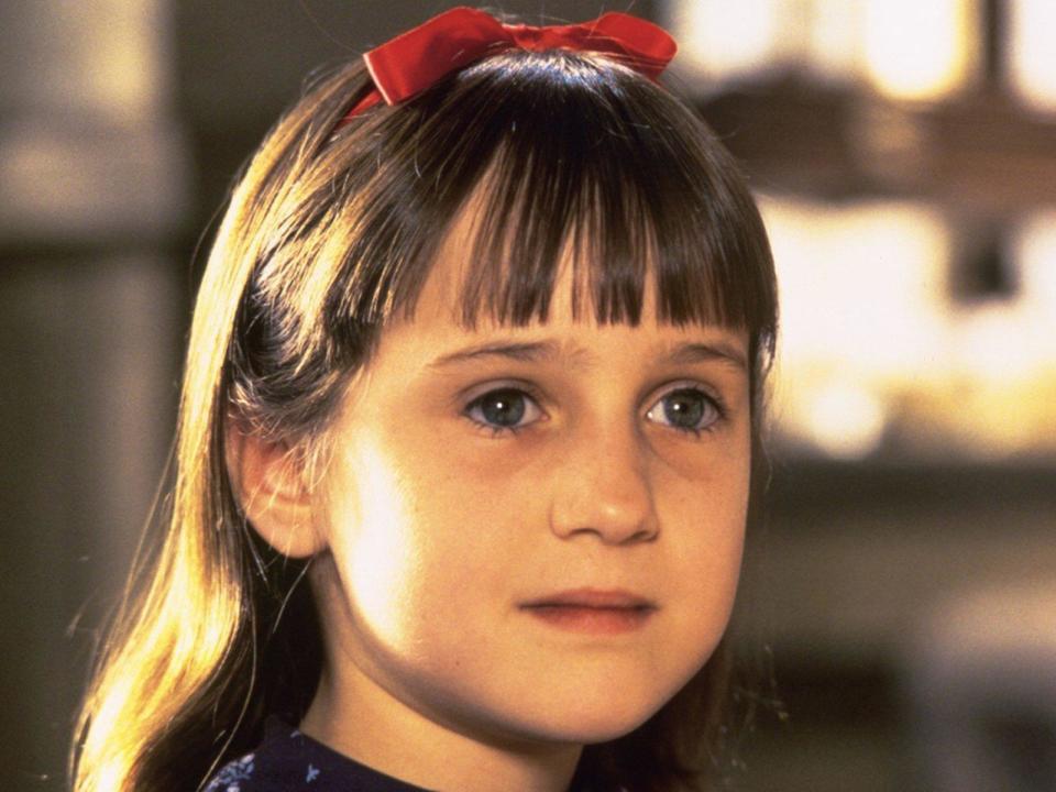 Mara Wilson played the title role in the 1996 movie version of Dahl’s classic: TriStar Pictures