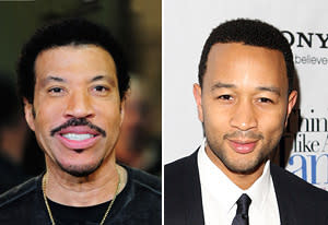 Lionel Richie, John Legend | Photo Credits: Frazer Harrison/Getty Images; Bennett Raglin/WireImage.com