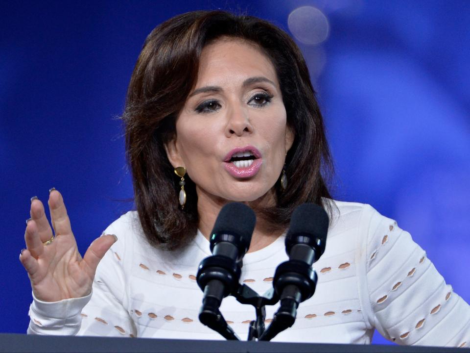 <p>Jeanine Pirro, who hosts Justice with Judge Jeanine on Fox News, has been an outspoken defender of the president</p> (AFP via Getty Images)