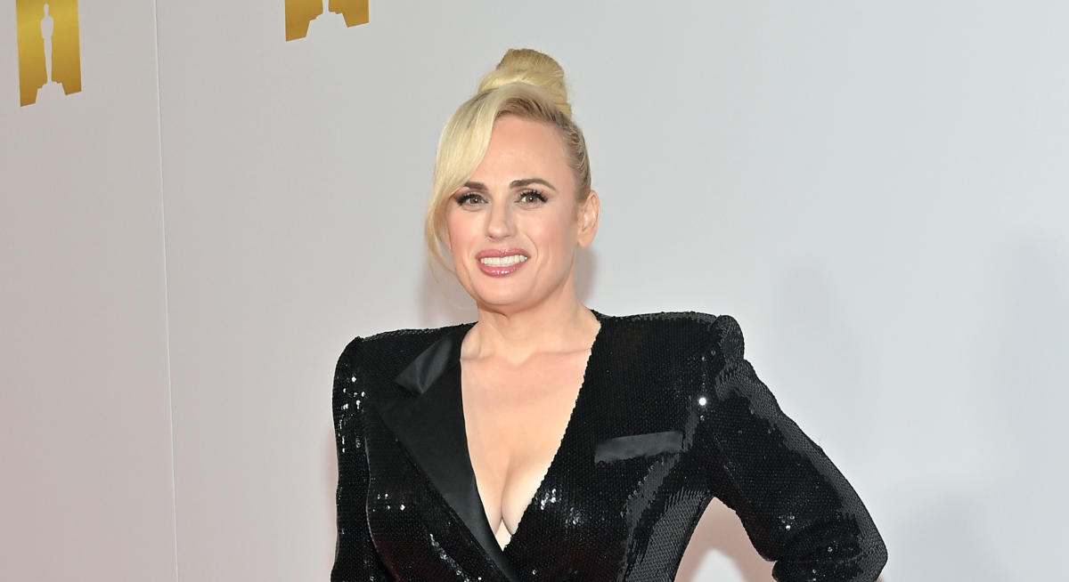 Rebel Wilson wows fans in pink jumpsuit as she reveals latest results ...