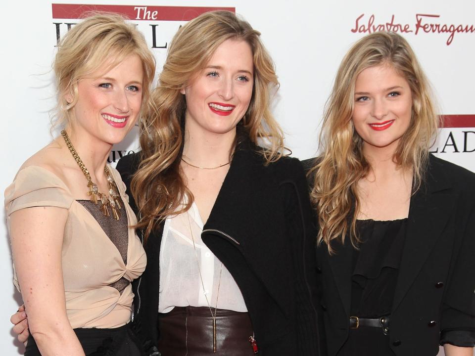 Mamie Gummer, Grace Gummer, and Louisa Gummer