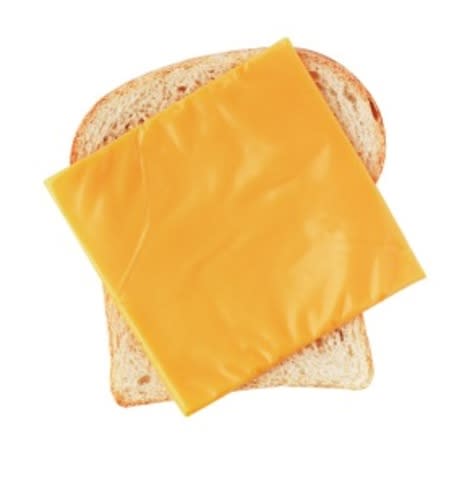 American cheese, also known as pasteurized prepared cheese product.